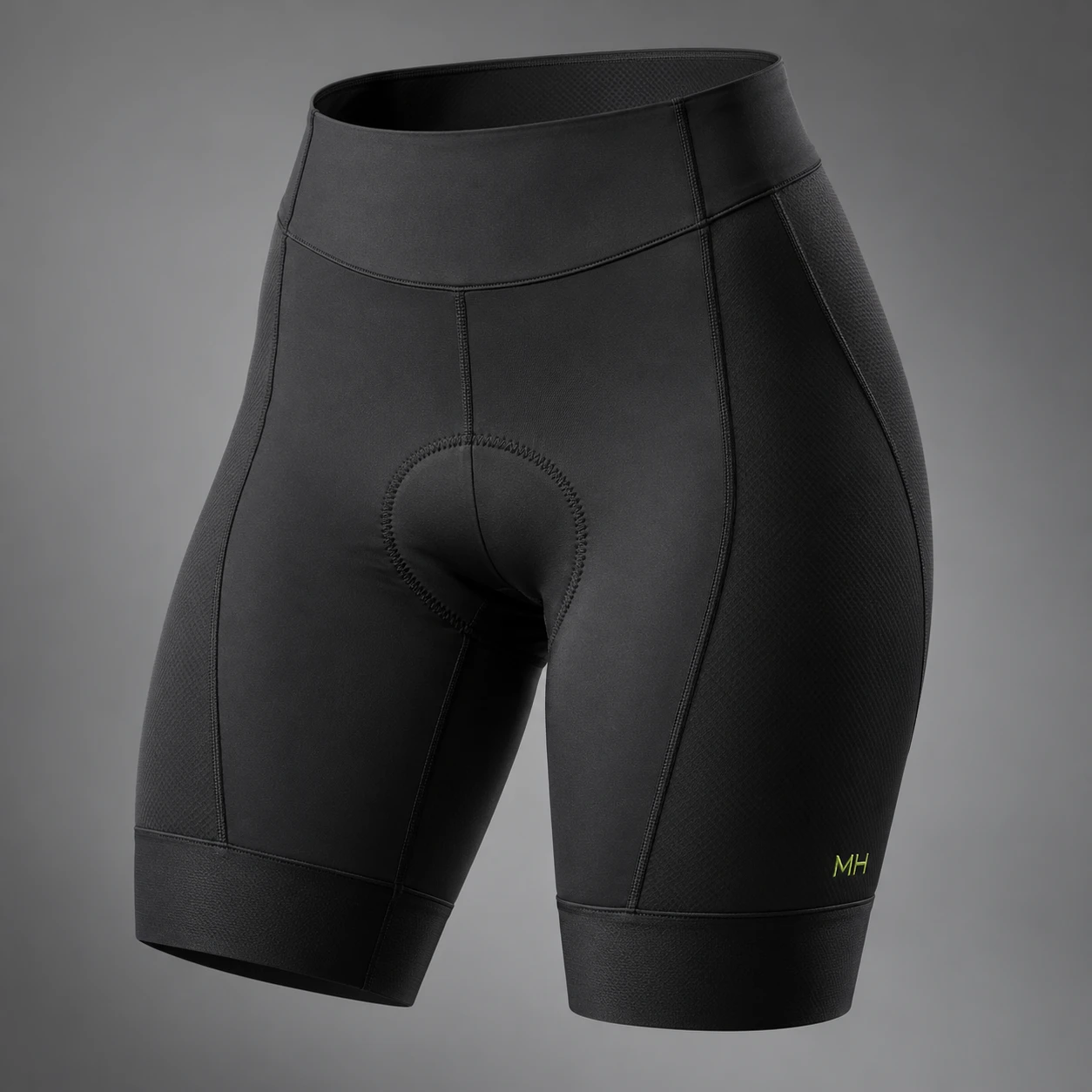 Vector Waist Shorts in Black